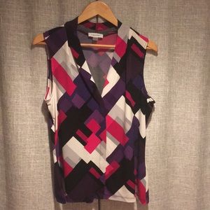 Calvin Klein dressy tank. Large.